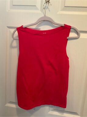 GAP Hot Pink Women's Ribbed Tank Top Medium
